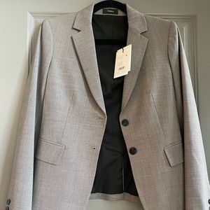 Theory Carissa Grey Blazer NWT size 2